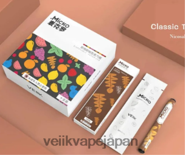 Airo VEIIK Pod Japan - VEIIK Micko 使い捨てベープ 400 パフ 310mah 10 個 複数のフレーバー 48804456