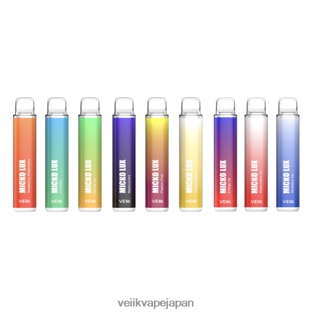 Airo VEIIK Pod Japan - VEIIK Micko Lux 使い捨てベイプ 5000 パフ 複数のフレーバー 48804432