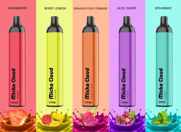 VEIIK Vape Disposable - VEIIK Micko Cloud 3000 パフ使い捨て VAPE ペン 10 個 複数のフレーバー 48804455