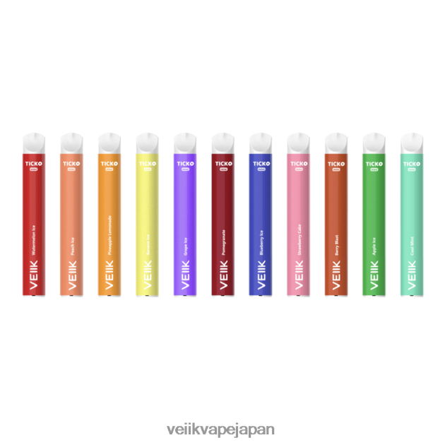 VEIIK Vape Micko Q - VEIIK Ticko 使い捨てベイプ 800パフ 複数のフレーバー 48804430