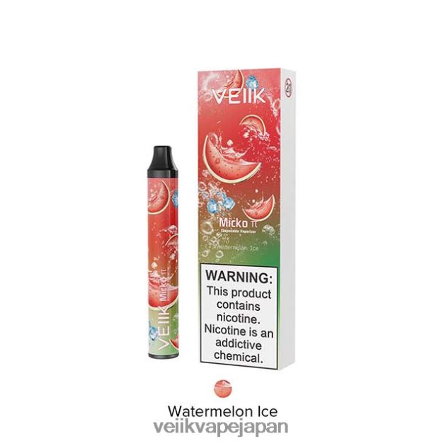 VEIIK Vape Review - VEIIK Micko Pie 使い捨てベイプ 600 パフ スイカ氷 48804421