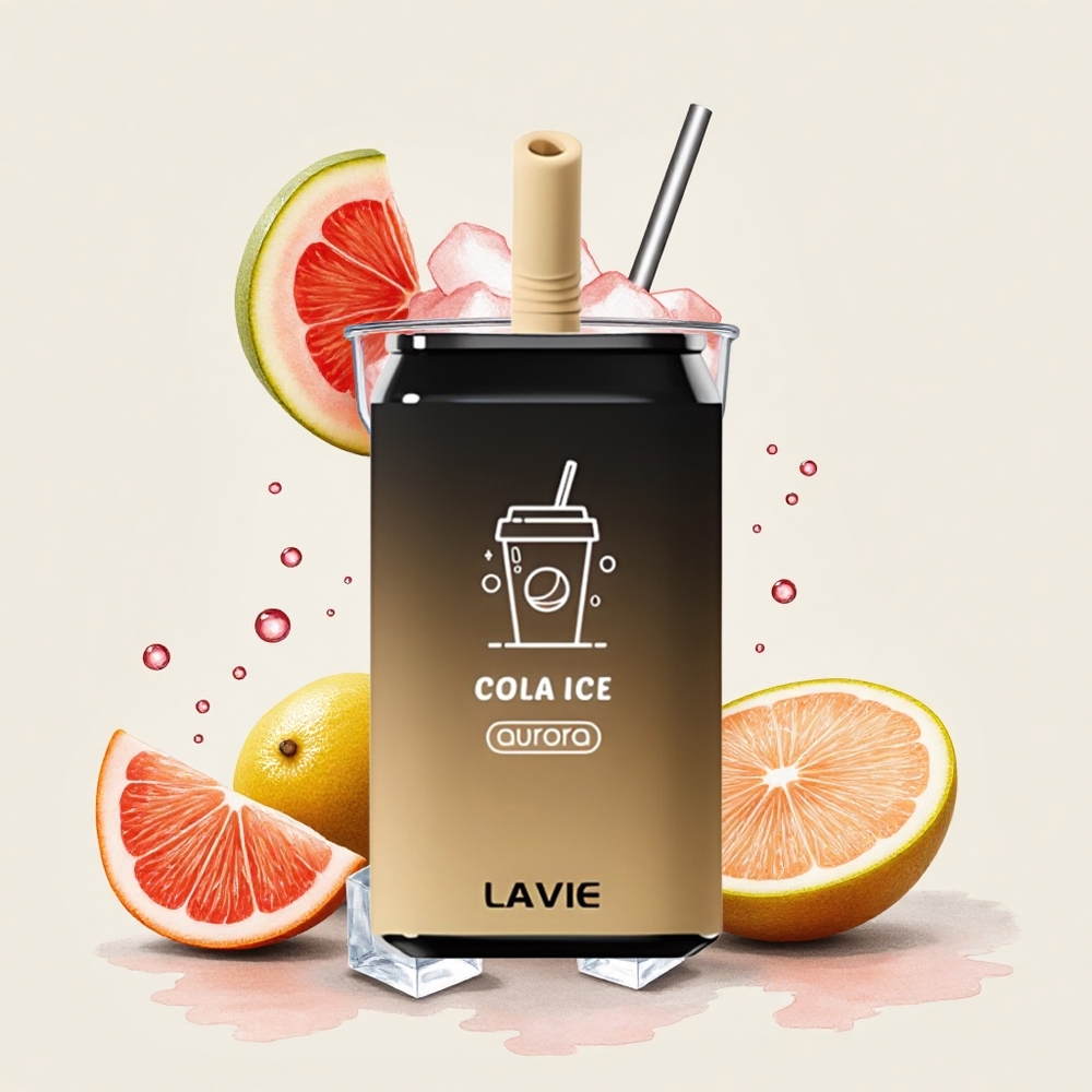コーラアイス LAVIE オーロラ 11000パフ 650mAh タイプC充電式 22ML