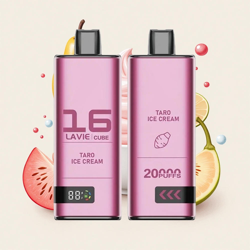 タロアイスクリーム Lavie Cube 20000プッフ 600mAhバッテリー 28mLリキッド