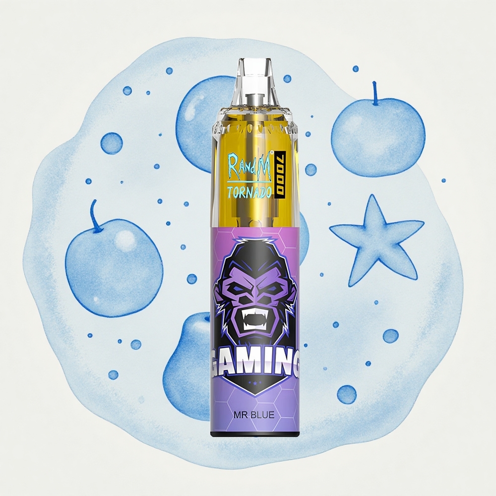 ドクターブルー RandM Fumot Tornado 7000回吸引 14ML メッシュコイル 空気調節可能
